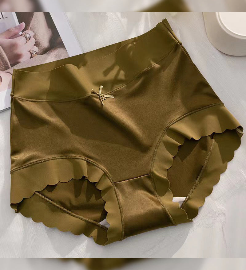 Lingerie Motif Vague Soie Glacée