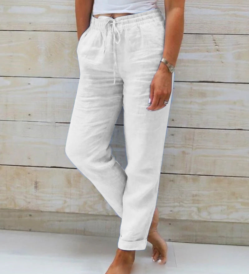 Pantalon Esteralda avec taille élastiqué