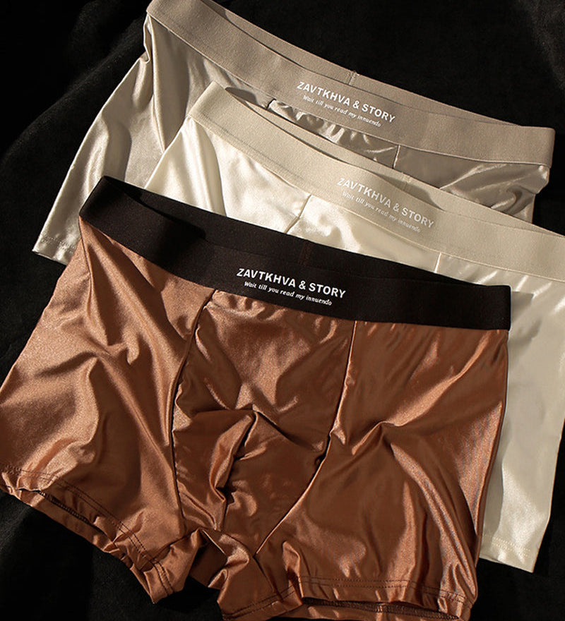 Luxe Soie Glacée Boxer Homme