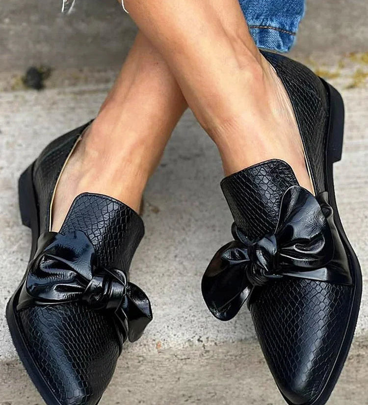 Chelsea - Mocassins élégants avec nœud