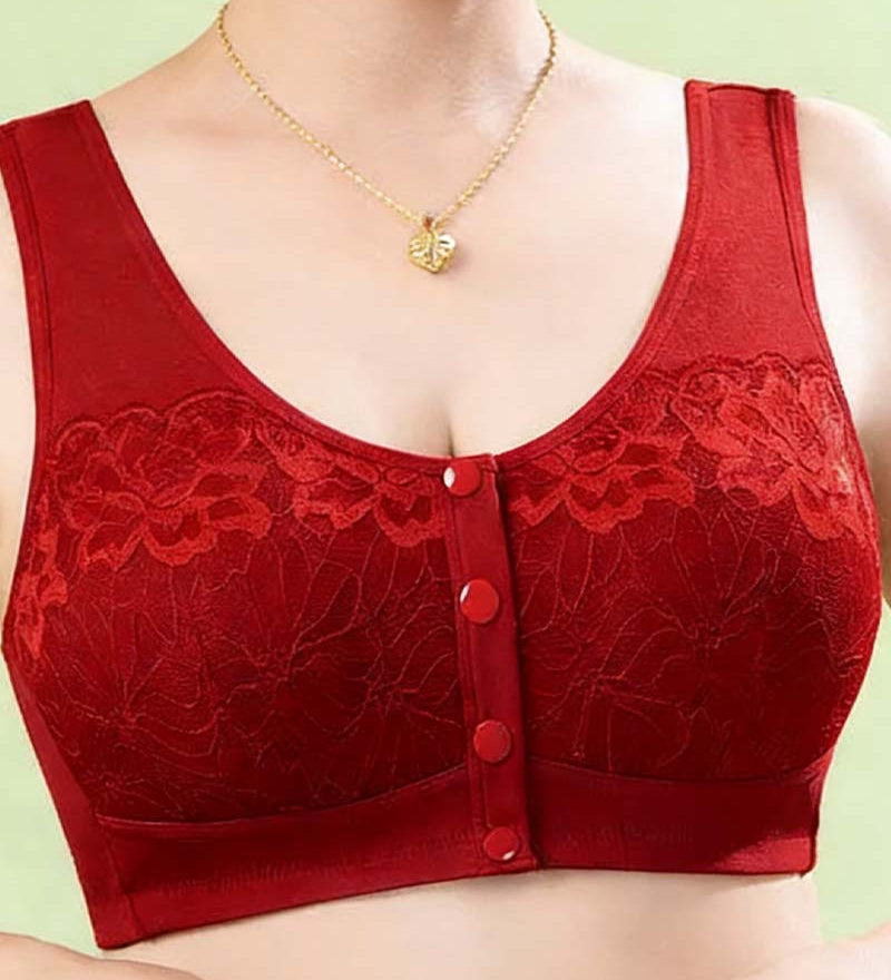 Sous-Vêtements Confortable Agrafe Devant Dentelle