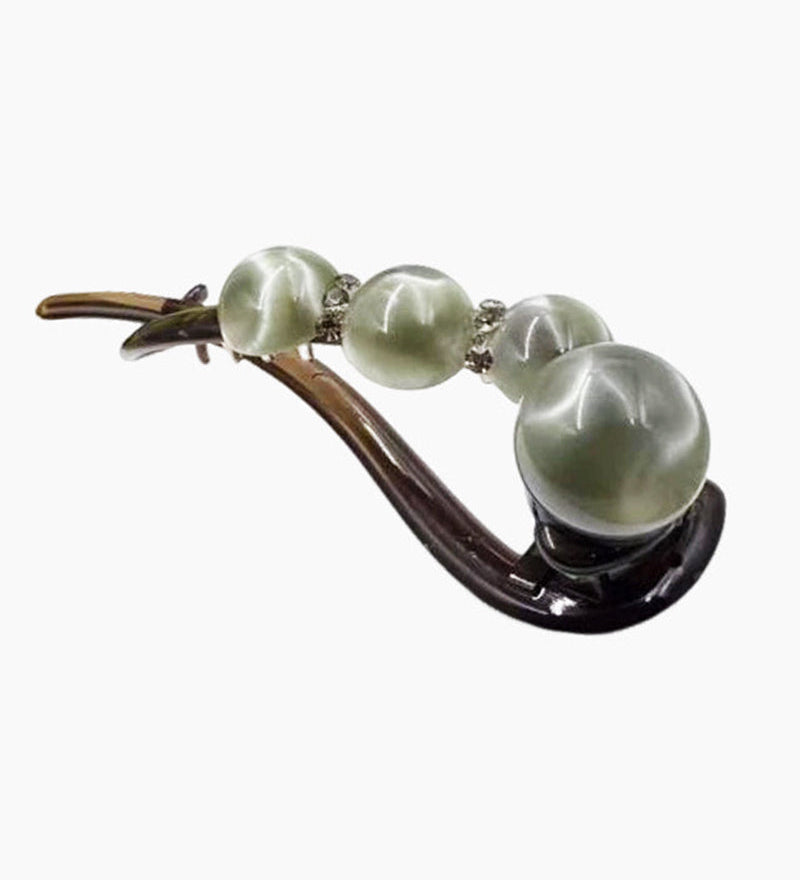 Barrette Élégante Pour Coiffures Vers L’Arrière