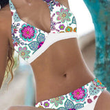 Tatiana | Élégant Ensemble Bikini Deux Pièces avec Détails Délicats pour Femmes