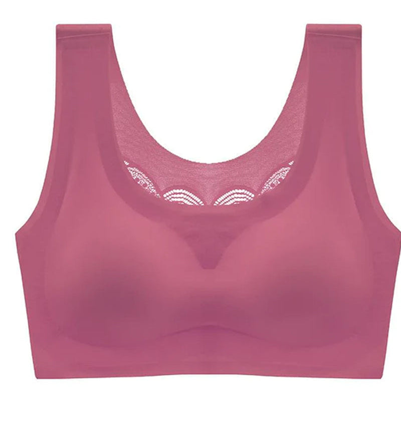 Soutien-gorge confort en soie de glace ultra-mince taille plus