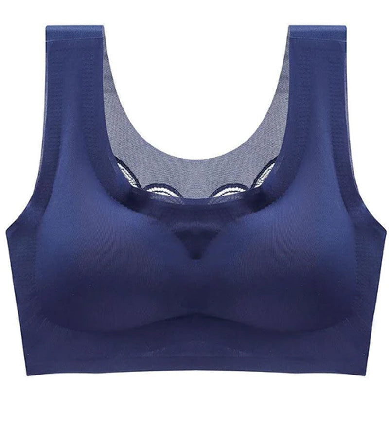 Soutien-gorge confort en soie de glace ultra-mince taille plus