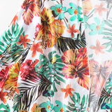 Bikinis à imprimé floral et cache-maillot