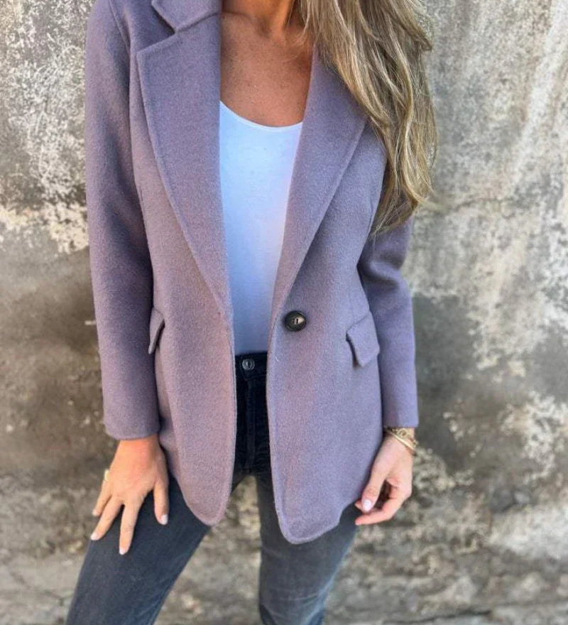 Azura | Veste légère classique à coupe ajustée pour femme