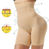 Pantalon amincissant taille haute