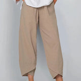 Cinzia | Pantalon large en lin pour femme