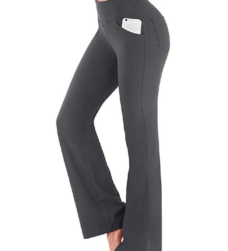 Women's High Waist and Flared Leg Yoga Pants