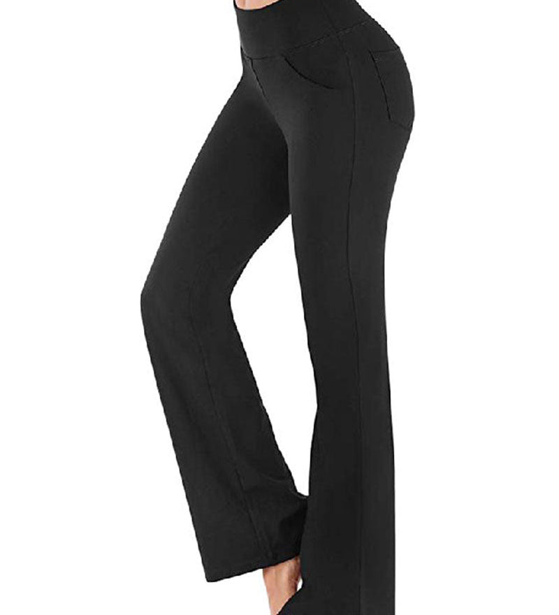 Women's High Waist and Flared Leg Yoga Pants