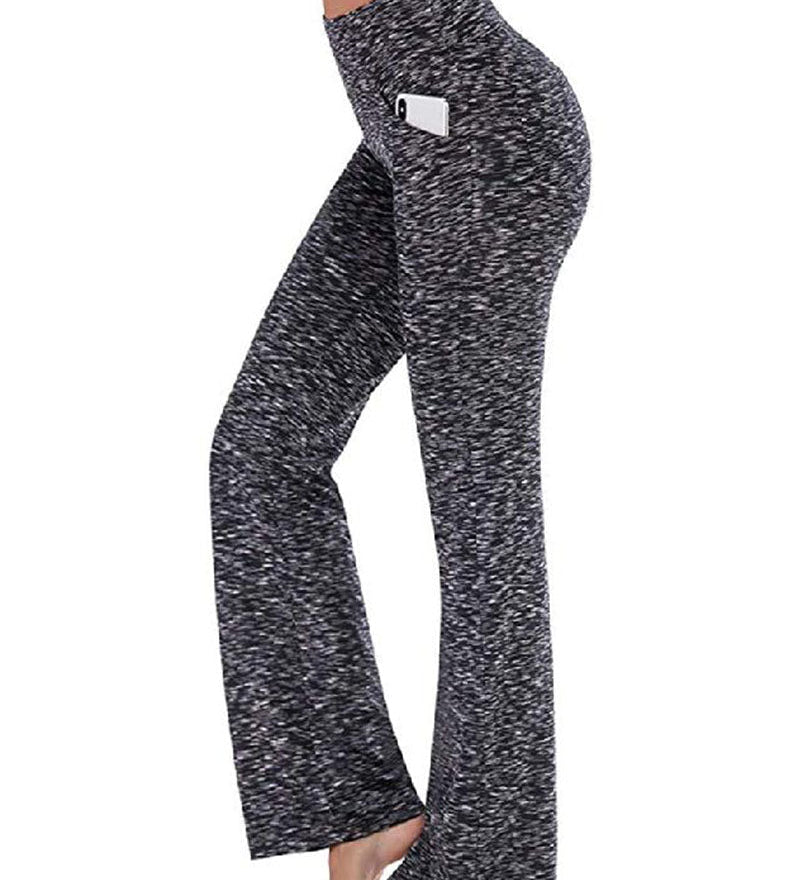 Women's High Waist and Flared Leg Yoga Pants