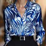 Chemise Imprimée Élégante Et Tendance