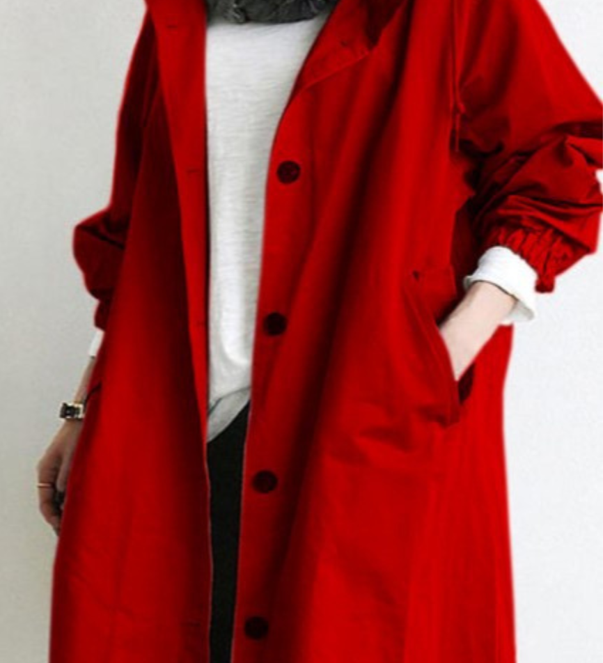 Sanne | Trench-coat Femme Coupe-Vent et Imperméable