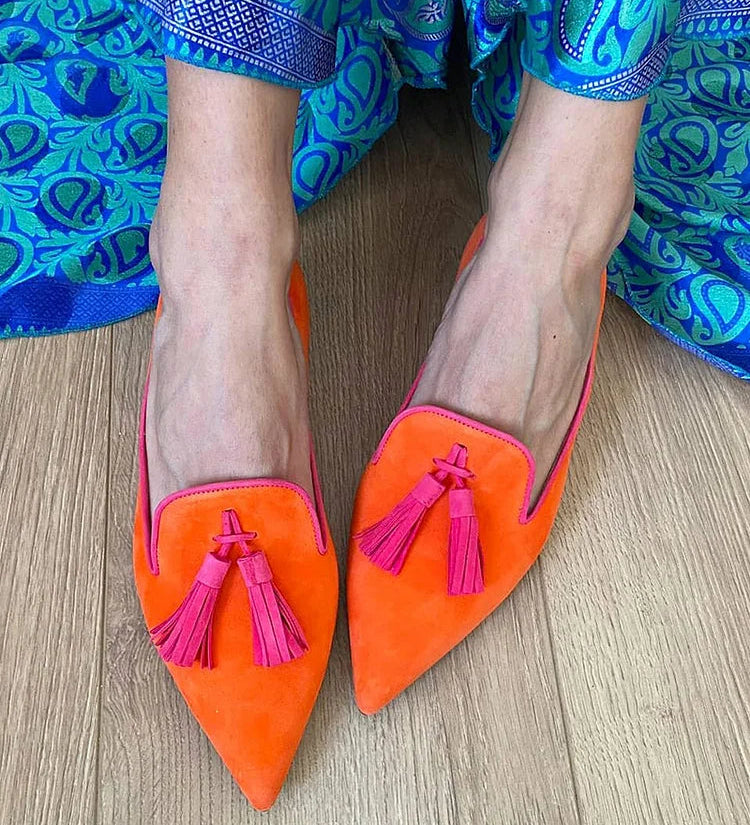 Portia - Mocassins à franges boho