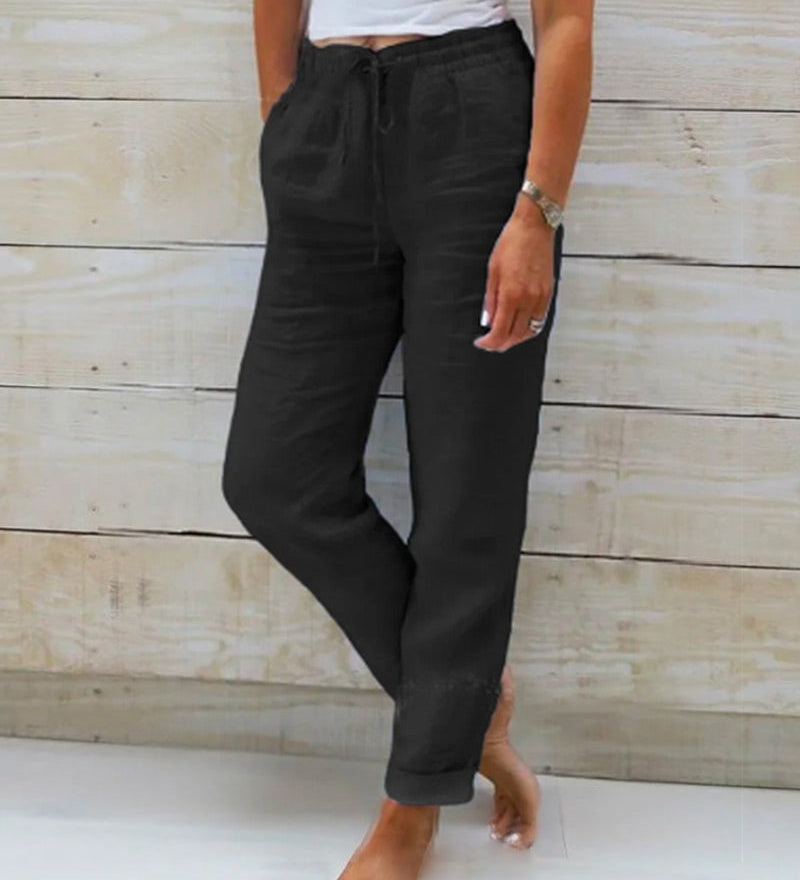 Pantalon Esteralda avec taille élastiqué