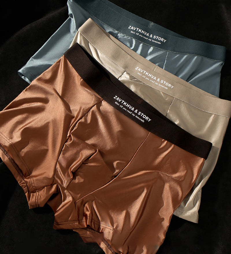 Luxe Soie Glacée Boxer Homme