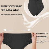 Sous-Vêtements Couverture Totale Doux Postpartum Élastique Femmes