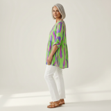 Mira - Blouse longue imprimée