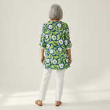 Talia - Blouse longue imprimée