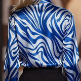 Chemise Imprimée Élégante Et Tendance