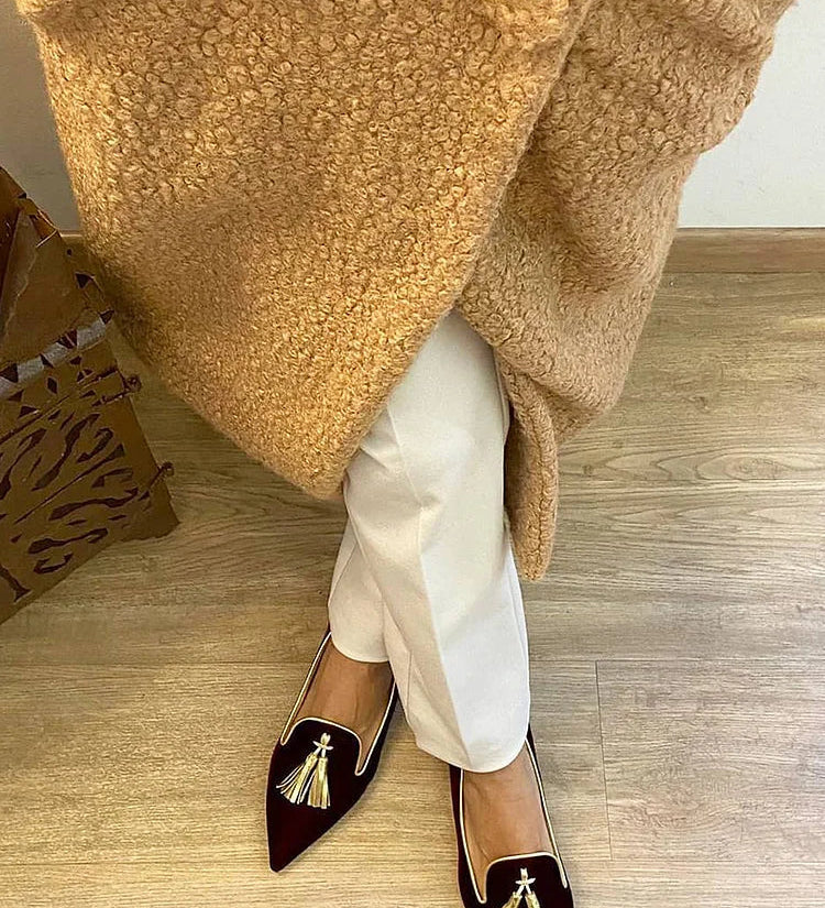 Portia - Mocassins à franges boho