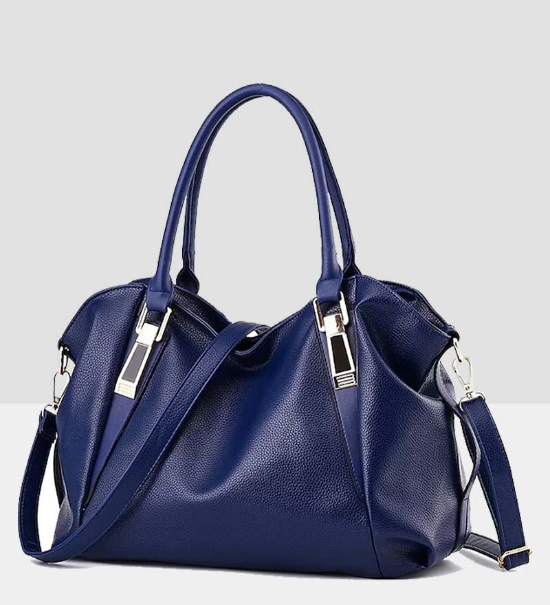 Le sac à main en cuir souple de grande capacité pour femmes