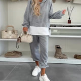 Ensemble Décontracté Sweat à Capuche Et Pantalon