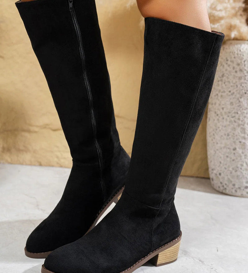 Bottes Hautes À La Mode Pour Femmes