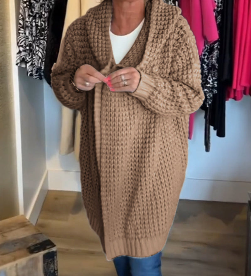 Cardigan de couleur unie