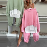 Ensemble Décontracté Sweat à Capuche Et Pantalon