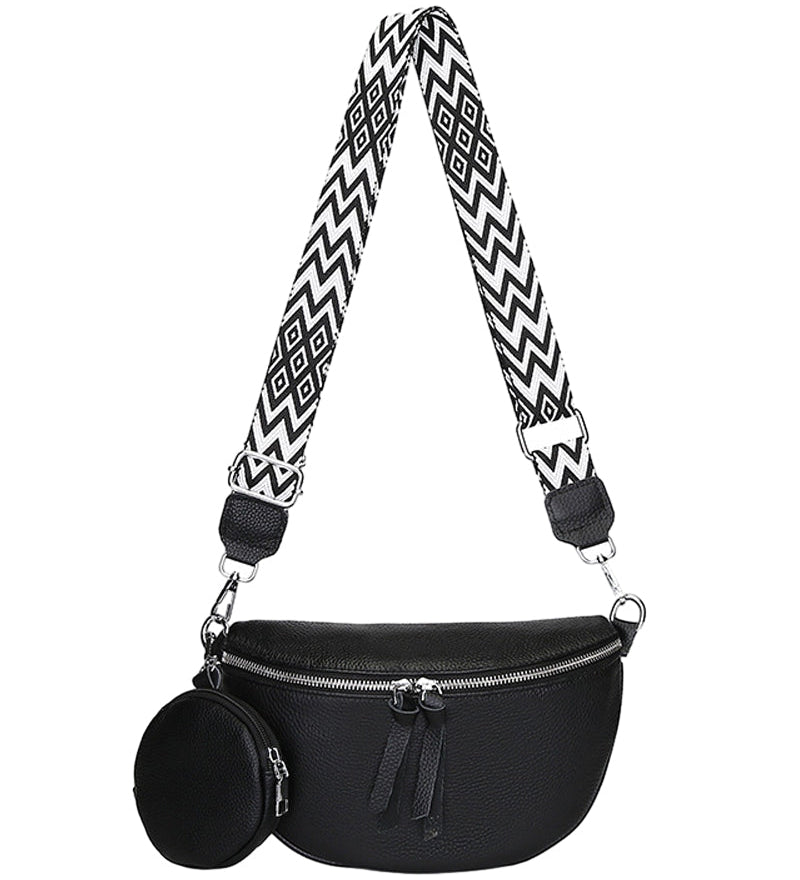 Sac à bandoulière en cuir pour femme