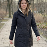 Éliane – manteau d’hiver long imperméable pour femmes, chaud et élégant