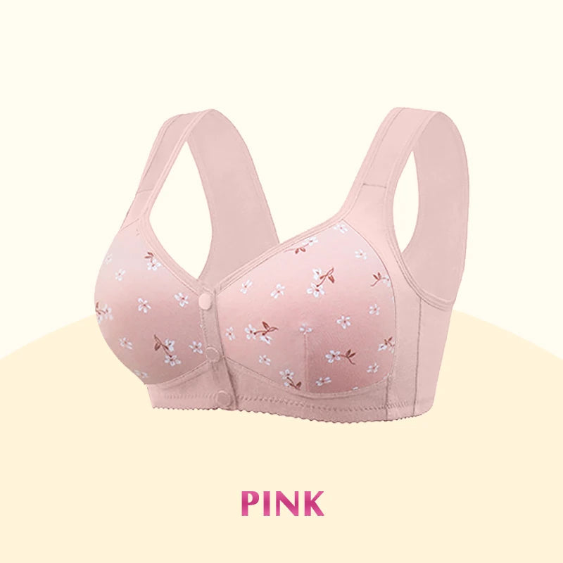 Soutien-Gorge Confortable Et Pratique Avec Bouton Devant
