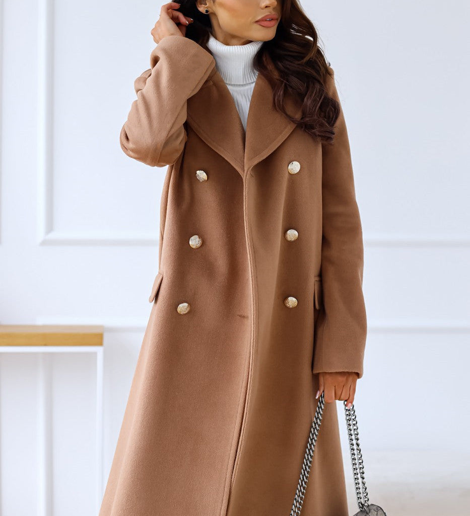 Zora | Manteau long élégant et ample pour femme