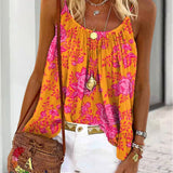Tank Top Camisole Imprimé Casual