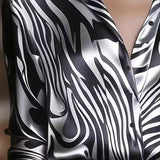 Chemise Imprimée Élégante Et Tendance