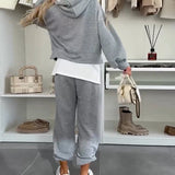 Ensemble Décontracté Sweat à Capuche Et Pantalon
