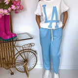 Définir Casual Letter Print Sports