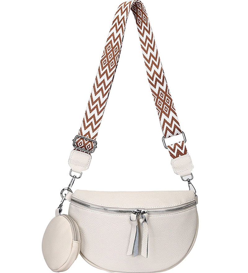 Sac à bandoulière en cuir pour femme