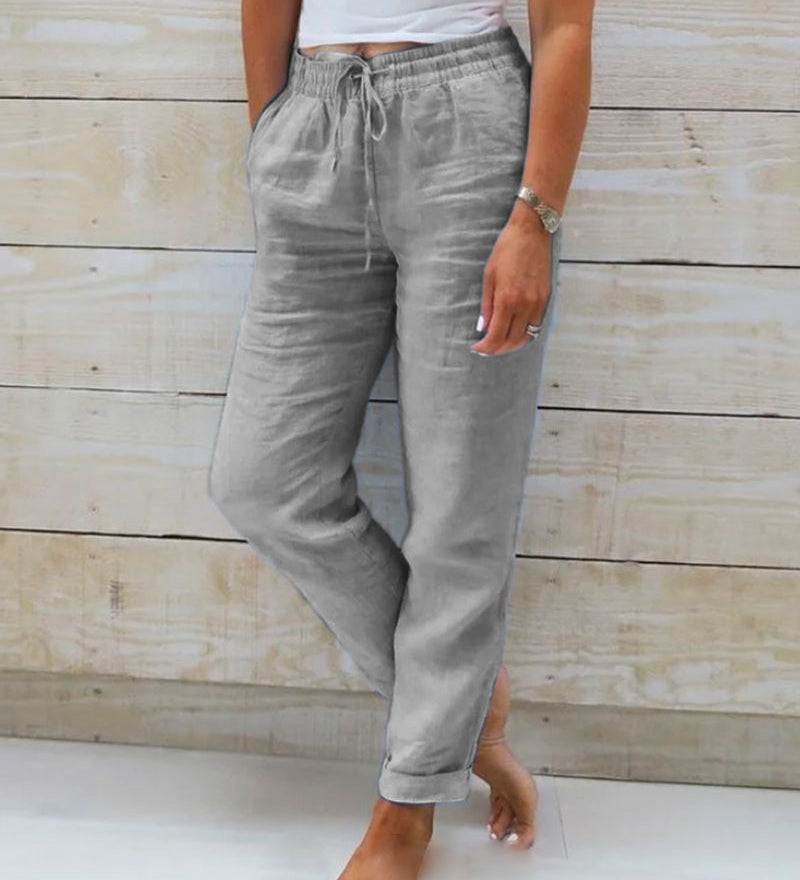 Pantalon Esteralda avec taille élastiqué