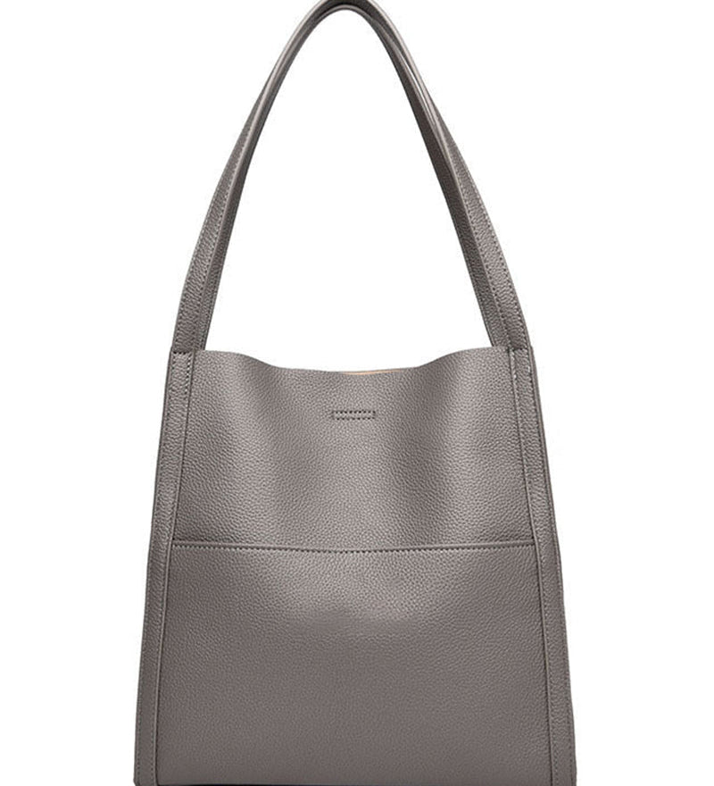 Sac à bandoulière simple de couleur unie