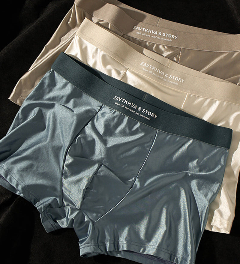 Luxe Soie Glacée Boxer Homme