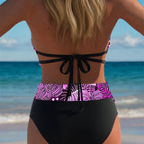 Bikini Sexy Dos Nu Soutien-Gorge Imprimé