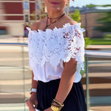 Blouse Dentelle Design Mode