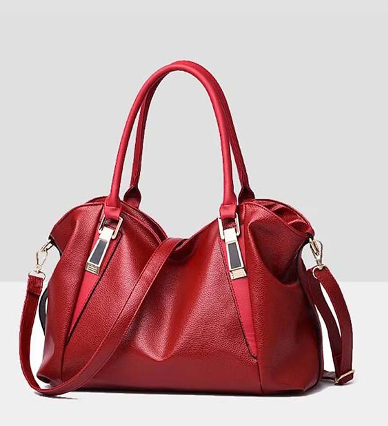 Le sac à main en cuir souple de grande capacité pour femmes