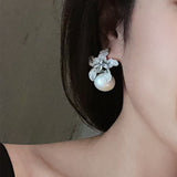 Boucles d'oreilles en perles de lys