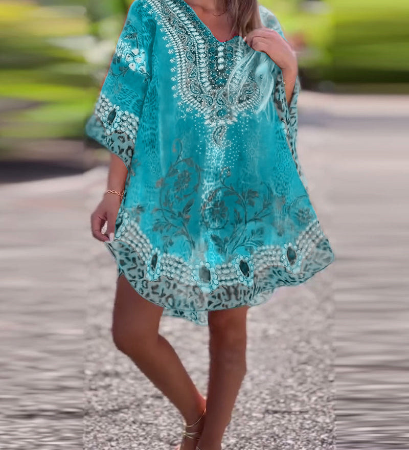 Blouse Imprimé Ethnique