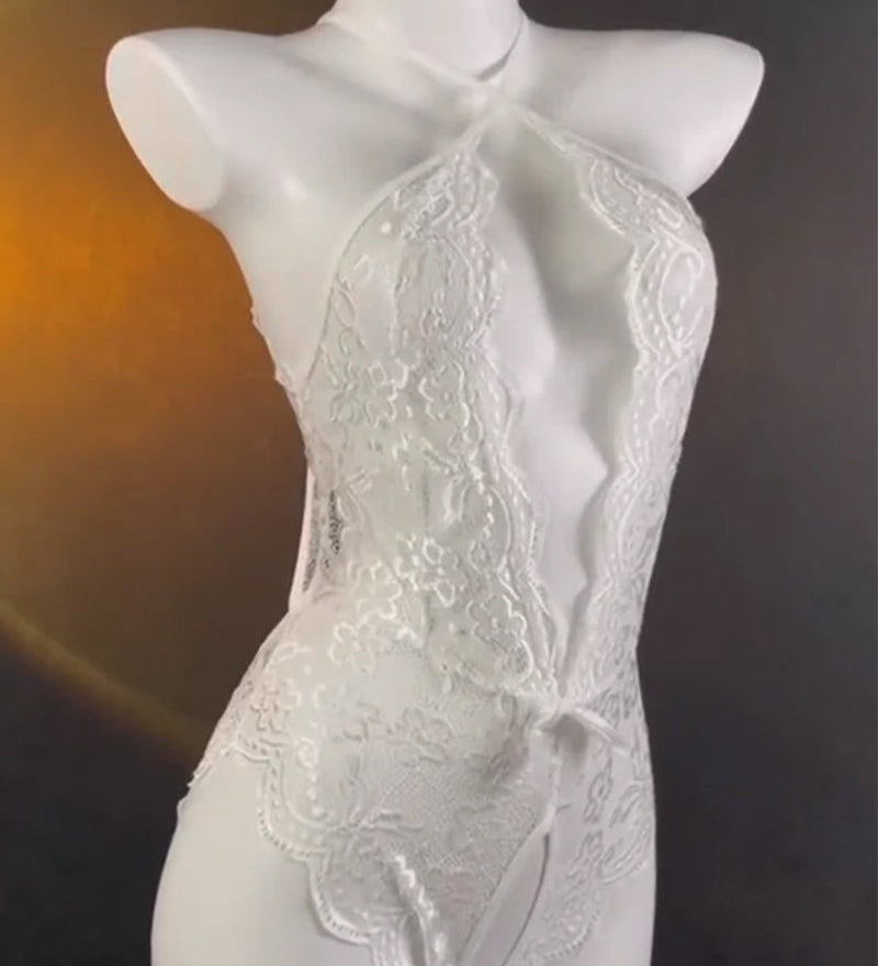 Lingerie Dentelle Sans Dos Une Pièce