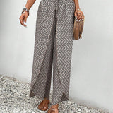 Louanne | Pantalon pour femmes à imprimé géométrique